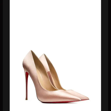Tacchi Alti da Donna 2026 Nuova Tendenza Scarpe con Tacco a Spillo a Punta in Seta 12cm Sexy per Feste Matrimoni Scarpe di Lusso di Alta Qualità Firmate platinumshop