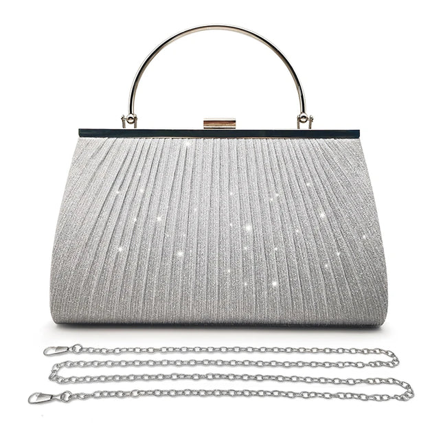 Pahajim Borse a tracolla Pochette glitterate da donna Borse da sera scintillanti Borsa con paillettes per matrimonio, festa, data, ballo di fine anno