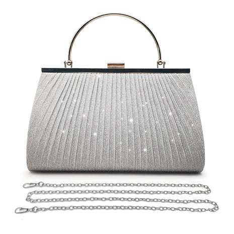 Pahajim Borse a tracolla Pochette glitterate da donna Borse da sera scintillanti Borsa con paillettes per matrimonio, festa, data, ballo di fine anno
