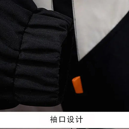 Autumn Casual Men Sets Two Pieces Fashion Korean Trend Hooded Jacket + Pants Spring Baseball Uniform Suit Man Outfit
