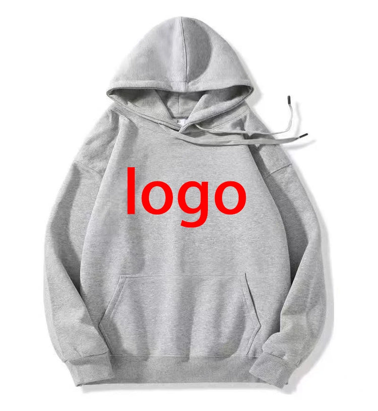 50% pure cotton casual long sleeved hooded sweatshirt for private customization, please contact M-5XL large size
