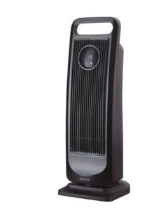 2000W Ceramic Tower Heater with Led Touch Screen, Automatic Oscillation and 8H Timer, Portable Electric Heater for Home and Office