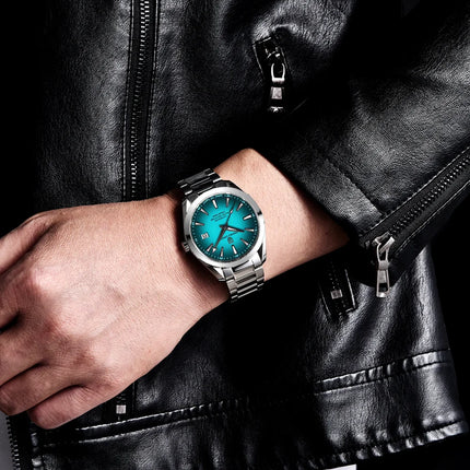 PAGANI DESIGN 2026 Sky Blue 40MM A150 Orologio Meccanico Automatico in Acciaio Inossidabile Impermeabile con Vetro Zaffiro per Uomo