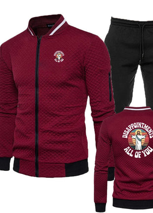Disappointments All of You Funny Jesus Christian Faith 2025 Men's Film Fit Set Hoodies Sweatpant Casual Outdoor Sports Suit PlatiNum