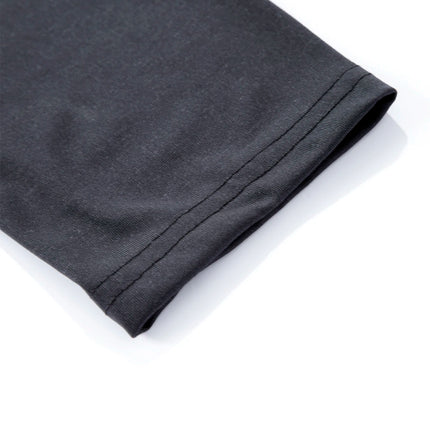 Spring Autumn Men‘s T-shirts Long Sleeve Casual Tops Solid Color High Quality Male T-Shirt Classic Men Clothing PlatiNum