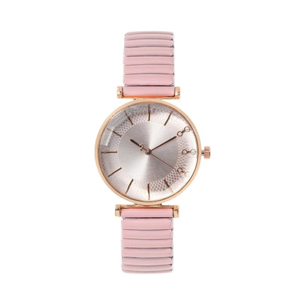 Orologio al quarzo da donna in cristallo semplice blu tesoro di lusso Orologio casual con cinturino elasticizzato in acciaio inossidabile Orologio da donna alla moda platinumshop