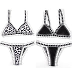 Black White Leopard