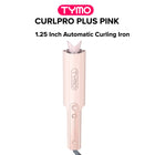 TYMO CURLPRO PLUS Auto Rotating Curling Iron Ceramic Curler, Anti-Scald, Anti-Tangle,32MM,600m Ion, Dual Voltage, for Women