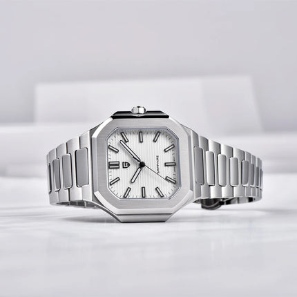 PDYS019 PAGANI DESIGN Orologi da polso al quarzo da uomo TMI VH31 37MM 10Bar Impermeabile 316L Acciaio inossidabile di lusso Zaffiro
