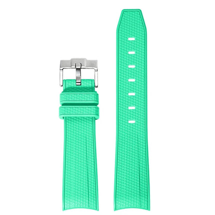 Cinturino in gomma per Swatch X Omega Joint MoonSwatch Cinturino sportivo impermeabile da 20 mm Cinturino con estremità curva in silicone per uomo donna platinumshop