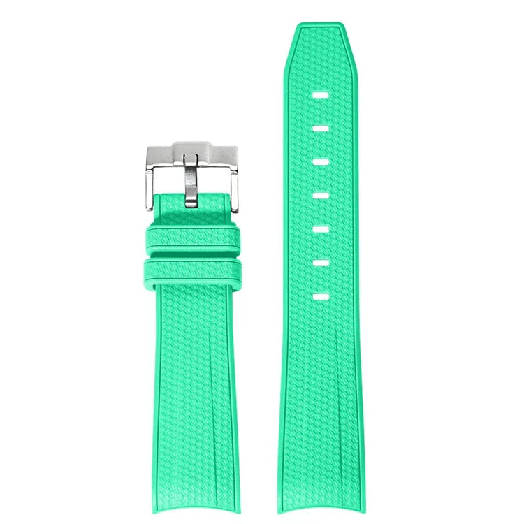 Cinturino in gomma per Swatch X Omega Joint MoonSwatch Cinturino sportivo impermeabile da 20 mm Cinturino con estremità curva in silicone per uomo donna platinumshop