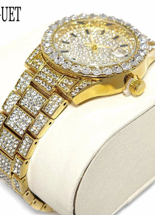 Orologio da Donna UNIGUET di Lusso alla Moda, Elegante Quadrante Piccolo con Diamanti Rosa, Mini Orologio da Polso al Quarzo Bling-Bling da Donna, Regalo platinumshop
