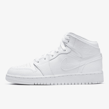 Scarpe sportive originali Nike AIR JORDAN 1 (GS) da donna e da bambino 554725-130 platinumshop