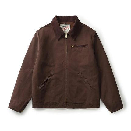Classic Detroit Jacket J01 American Vintage Workwear Spring/Fall 100% Cotton Canvas Jacket J97 Loose-Fit Lightweight Coat
