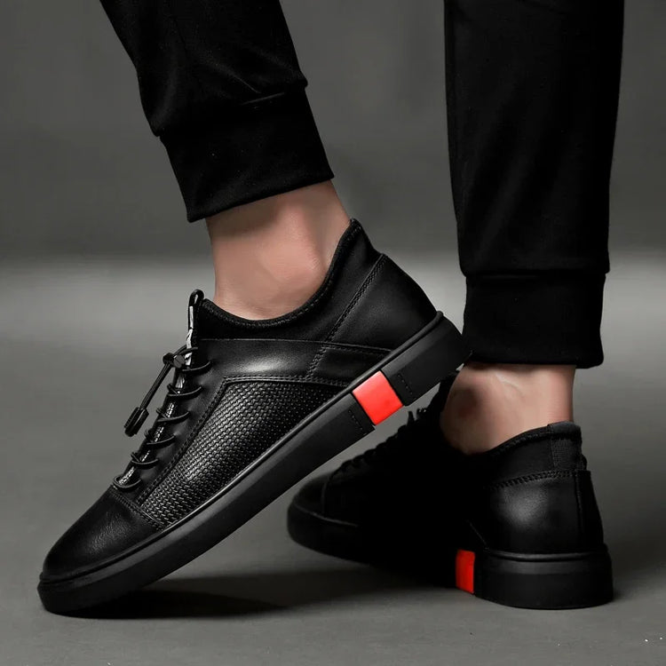 Genuine Leather Mens Luxury Shoes Summer Comfort Brand Men Running Shoes Breathable Walking Sneakers Tenis Masculino Hombre 2024