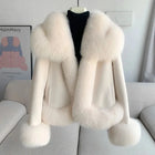 2026 Winter New Faux Fur Jacket Women's Overcoat Fashion Loose Thickened Warm Parker Coat Women's Down Jacket Outwear Casaco