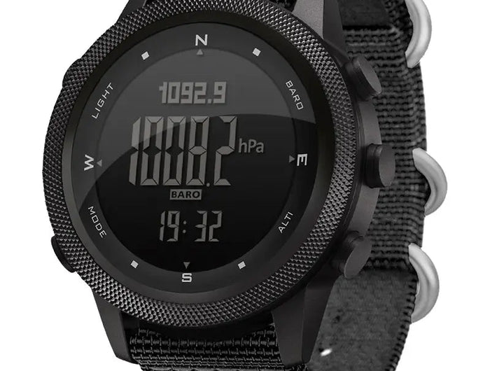 NORTH EDGE APACHE-46 Orologio digitale da uomo Sport all'aria aperta Corsa Nuoto Orologi sportivi all'aria aperta Altimetro Barometro Bussola WR50M platinumshop