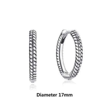 Orecchini Originali in Argento Sterling 925, Modello 2026, a Perno e a Cerchio con Cristalli, per Donna, in Oro Rosa, con Corona, Cuore, Infinito, Ape, Gioielli platinumshop