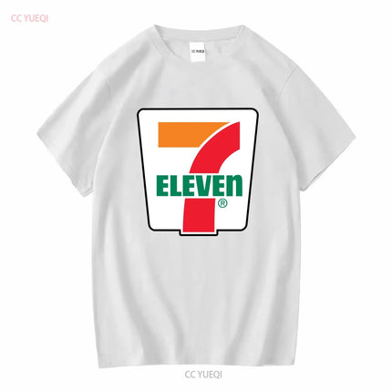 New 7 ELEVENE Gas Station Store T-Shirt Black Sizes S 5XL Long Sleeve Vintage Washed Designer Clothes Fashion Streetwear