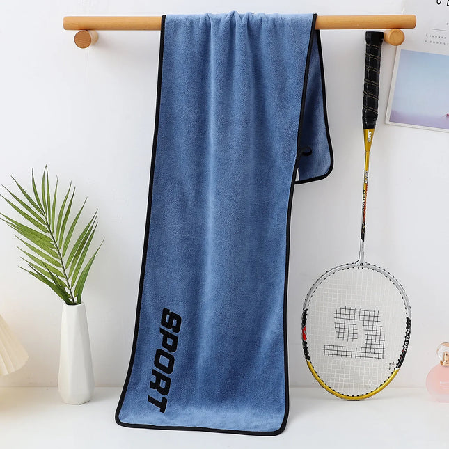 Asciugamano sportivo da palestra Asciugamano da bagno in fibra ultrafine Allenamento Yoga Asciugamani da spiaggia Asciugatura rapida Esercizio Assorbimento del sudore Asciugamano ad asciugatura rapida