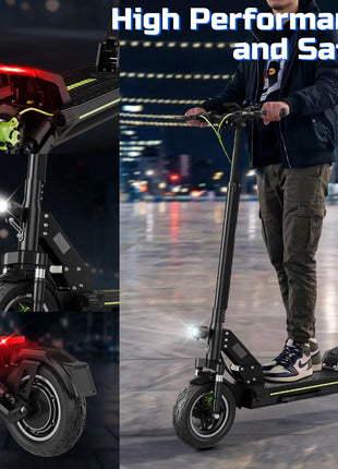 Monopattino elettrico TODIMART D5 D6 D6PRO 48V 18.2Ah 490W Max, velocità 24 km/h, autonomia 40-60 km, sospensioni a molla, connessione APP, monopattino elettrico fuoristrada per adulti