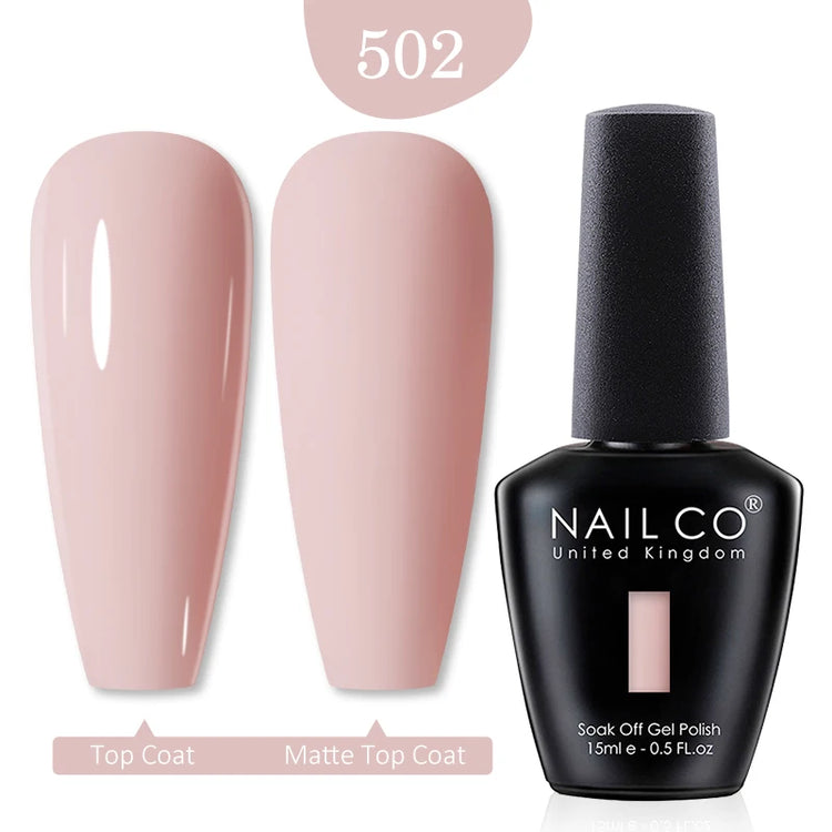 NAILCO 15ml Green Blue Series UV Nail Gel Polish Blue Colors UV&LED Gel Varnish Red Soak Off Semi Permanent LED Nail Gel Varnish