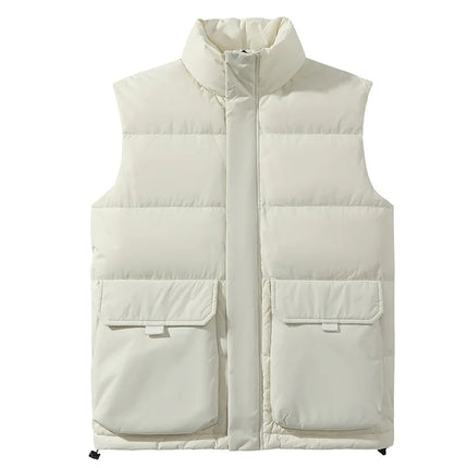 90 New Standard Down Jacket - Men's and Women's Matching Down Vest, Warm Coat, Sleeveless Down Jacket Workwear Coat