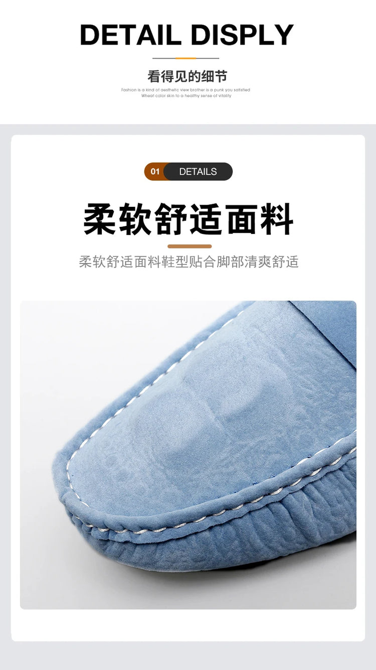 Scarpe Italiane Formali da Uomo, Mocassini in Pelle Fatti a Mano, Scarpe Casual da Guida, Slip-on di Lusso Comodi per Uomo
