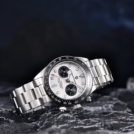 Nuovo Orologio da Uomo PAGANI DESIGN BB Panda 2026, Orologio al Quarzo di Lusso Retrò, Cronografo Sportivo da Polso, Impermeabile 100M, Luminoso