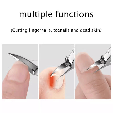 Sharp Toenail Ingrown Cuticle Nipper Nail Clipper Edge Cutter Scissor Nail Pliers Tool Dead Skin Remover Pedicure Manicure Tools