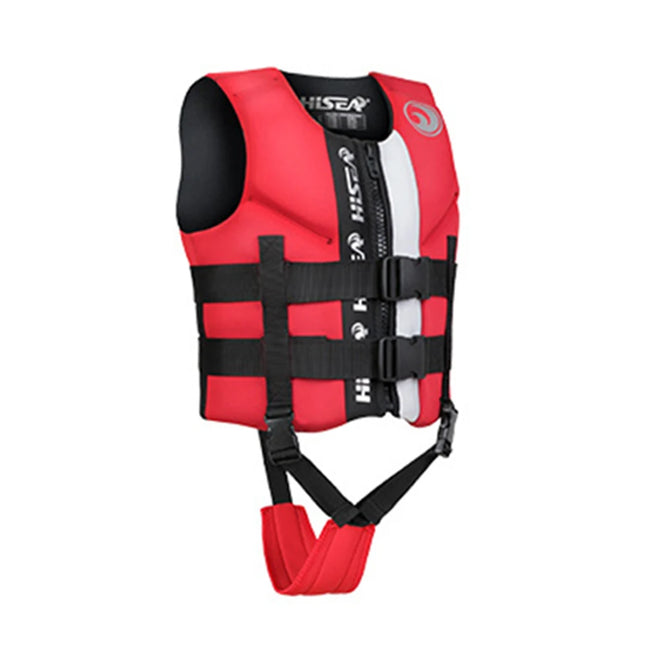 Kids' Neoprene Life Vest, Large Buoyancy Aid, Water Sports, Fishing, Rafting, Surfing, Boating, Sailing Safety, Summer