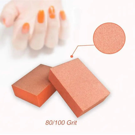 7500Pcs/Carton Mini Nail Sponge Nail File Buffer BlockPedicure Manicure Makeup Art