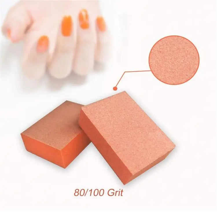 7500Pcs/Carton Mini Nail Sponge Nail File Buffer BlockPedicure Manicure Makeup Art