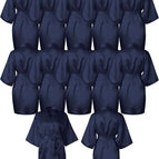 12 set of Navy blue / Taglia Unica