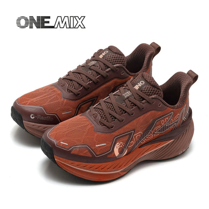 ONEMIX Scarpe da Corsa Leggere per Autunno, per Uomo e Donna, con Ammortizzazione Stabile e Resistenza agli Urti, Scarpe da Passeggio Sportive PlatiNum