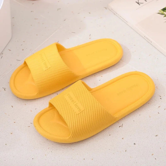 Pantofole da interno per coppia casual Nuovi sandali piatti da donna semplici per il tempo libero all'aperto da uomo Scarpe comode in materiale EVA per la casa