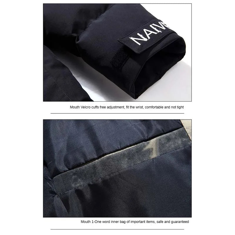 2025 Outdoor Warm Thick Jacket and Tactical Pants, Winter Windproof, Cold-resistant, Warm Fishing, Cycling, Skiing, Clothing