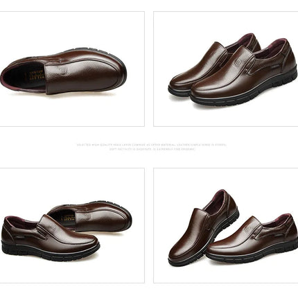 Scarpe estive nuove da uomo in pelle con suola morbida Scarpe basse casual Scarpe da passeggio per esterni Scarpe comode in morbida pelle alla moda Mocassini