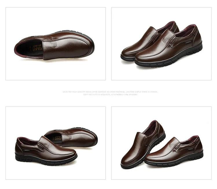 Scarpe estive nuove da uomo in pelle con suola morbida Scarpe basse casual Scarpe da passeggio per esterni Scarpe comode in morbida pelle alla moda Mocassini