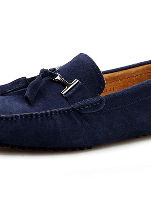 Mocassini da uomo primavera estate scarpe Casual in pelle scamosciata Slip-ons da uomo Luxury Brand Mocassin Man Plus Size 50 51 52 53 per piede grande