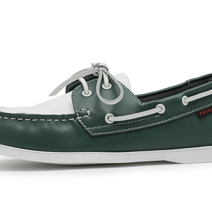 Moda uomo scarpe da barca scarpe da ponte Casual in pelle 2023 mocassini primavera autunno Designer di marca di lusso antiscivolo vendita calda