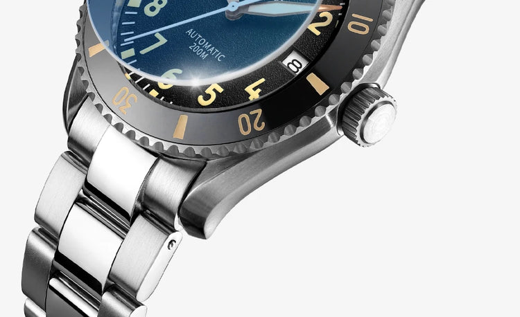 ADDIESDIVE Luxury Men's Watch MY-H9 Sapphire Crystal Ceramic Bezel 200m Waterproof Retro Luminous Diving Mechanical Wristwatch