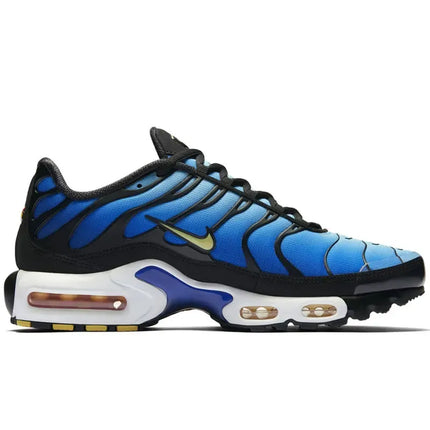 Nike Air Max Plus TN Men's Black Hyper Blue Gradient Fashion Classic Air Cushion Daily Jogging Commute Sneakers BQ4629-003
