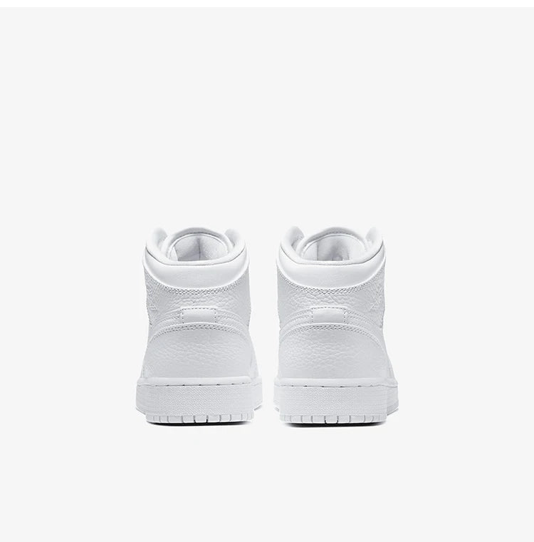 Scarpe sportive originali Nike AIR JORDAN 1 (GS) da donna e da bambino 554725-130 platinumshop