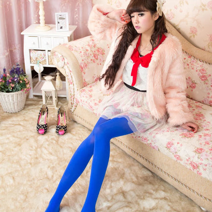 Primavera Autunno Collant Colorato Collant da Donna Sexy Collant Lolita Colori Caramelle Calze Moda Lingerie Gotica Collant