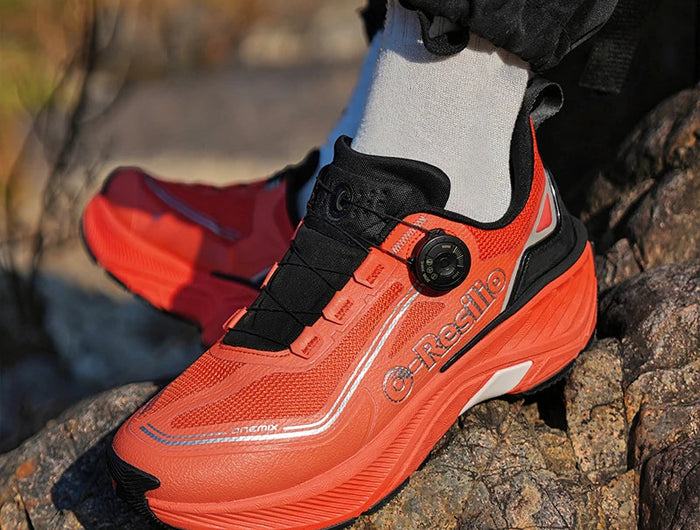 ONEMIX Scarpe Sportive Casual Impermeabili Autunno Inverno per Uomo, Scarpe da Passeggio Leggere Antiscivolo per Esterni, Scarpe da Papà per Donna PlatiNum
