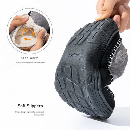 inter Men's Mark Line Slippers With Anti Slip TPR Sole, Soft, Warm, Comfortable And High-Quality Indoor Shoes