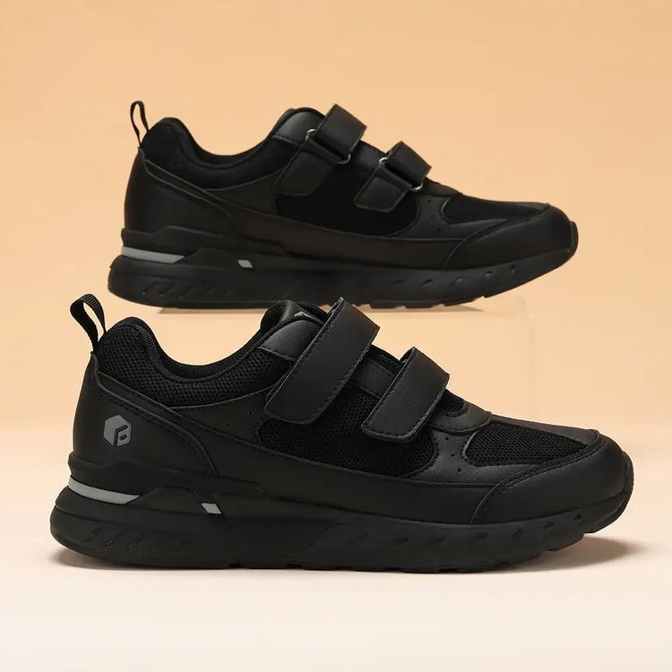 Scarpe da ginnastica FitVille da uomo a punta larga, basse, antiscivolo, leggere, per piedi gonfi, con supporto per l'arco plantare