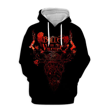 Bullet For My Valentine Rock Band 3D Print Hoodies Men Women Oversized Sweatshirts Hoodie Male Pullovers Tracksuits Man Clothing