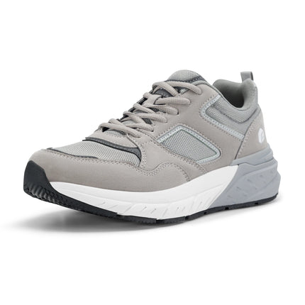 FitVille Le più nuove scarpe da corsa da uomo 4E Sneakers larghe con supporto per l'arco plantare per piedi piatti Sollievo dal dolore al tallone Fascite plantare